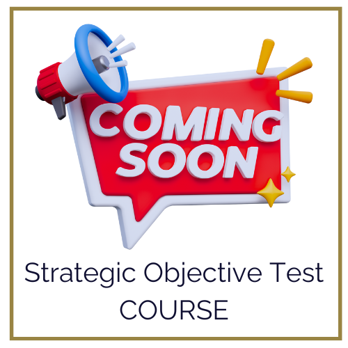 CIMA Strategic Objective Test Revision Course for E3 or F3 or P3